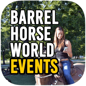 Barrel Racing events app by Barrel Horse World